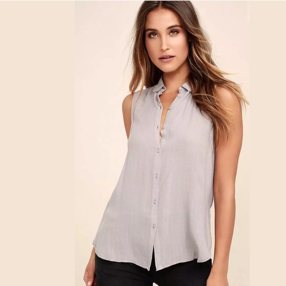 Rag Poets Marseille Herringbone Tank Tunic NWT